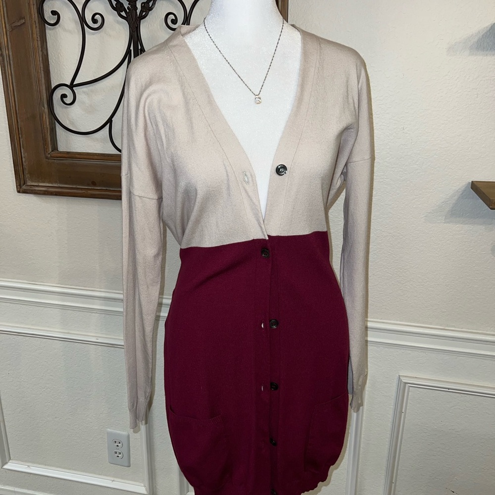 Weekend Max Mara Wrap Cardigan Belted Sweater